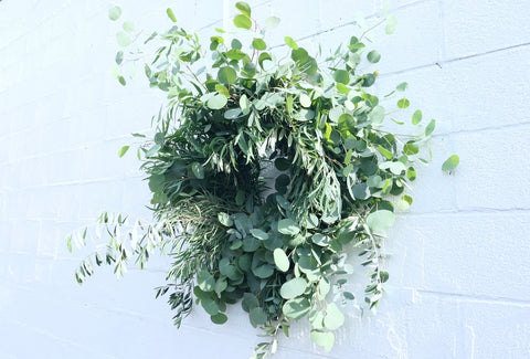 OLIVE & EUC WREATH